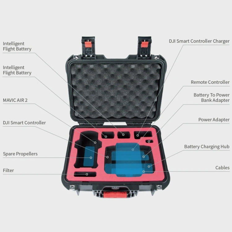 PGYTECH P-16A-037 Portable Safety Box Waterproof and Moisture-proof Storage Bag for DJI Mavic Air 2, P-16A-037 For DJI Mavic Air 2 PGYTECH P-16A-037 Portable Safety Box Waterproof and Moisture-proof Storage Bag for DJI Mavic Air 2, P-16A-037 For DJI Mavic Air 2